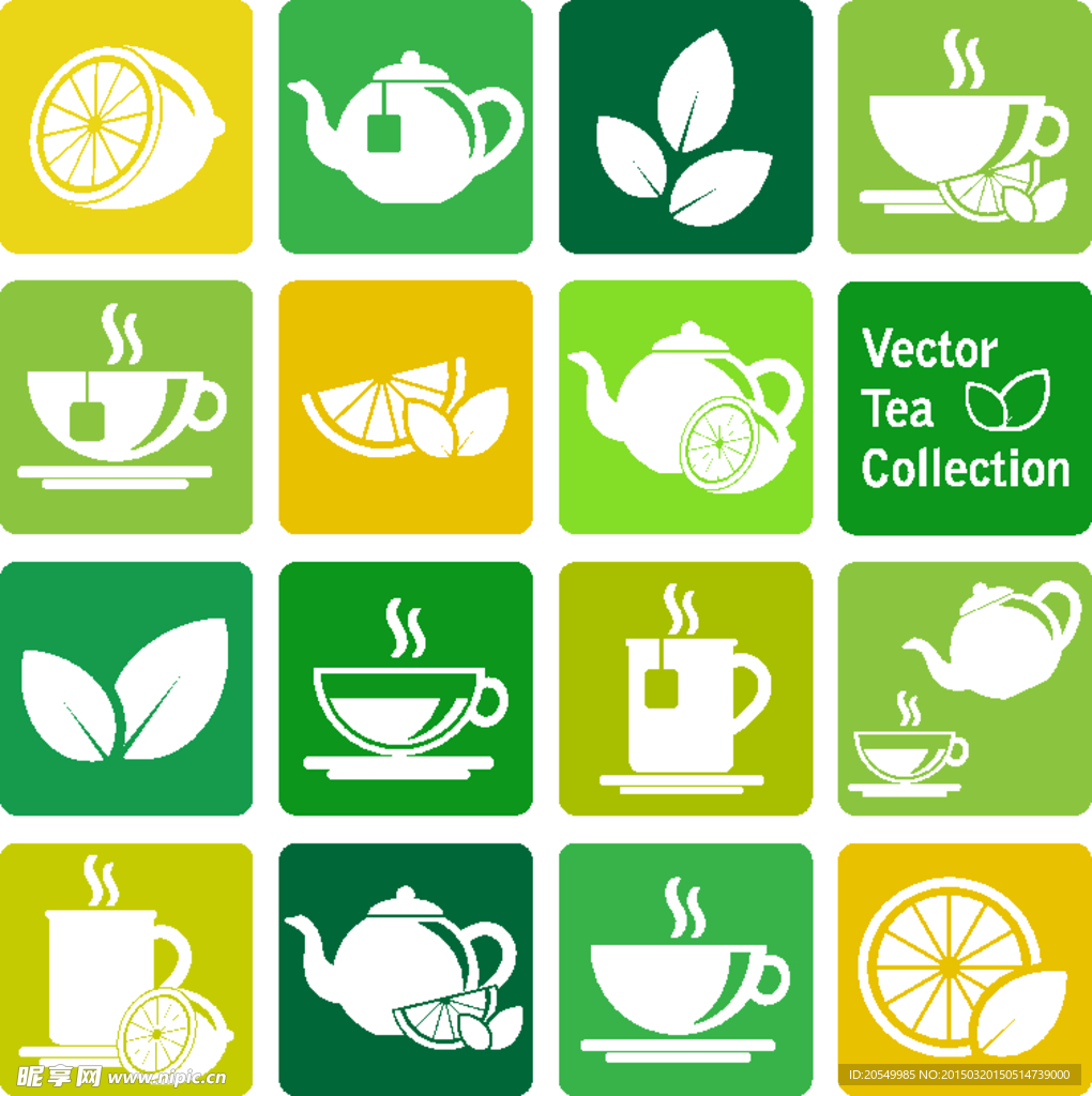 小清新圖標 茶