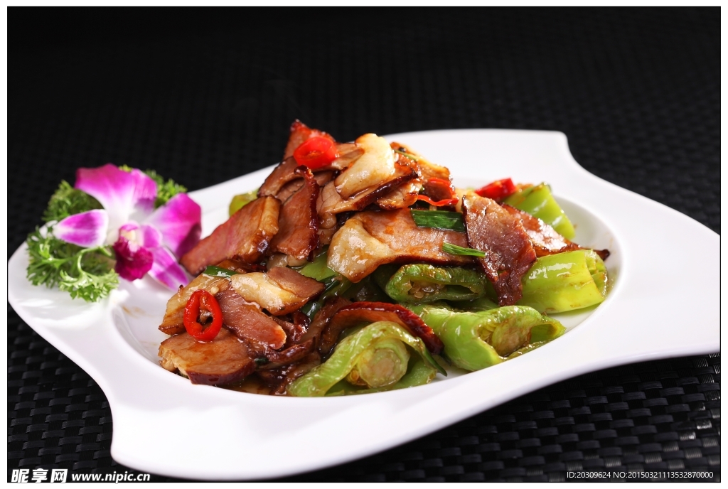 虎皮椒炒臘肉