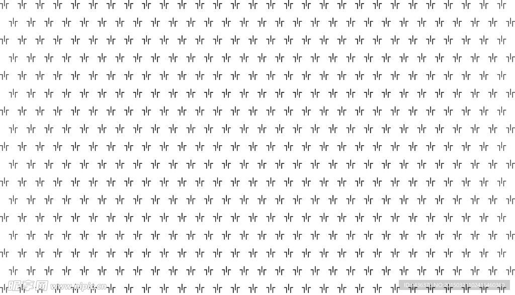 水字矢量紋路