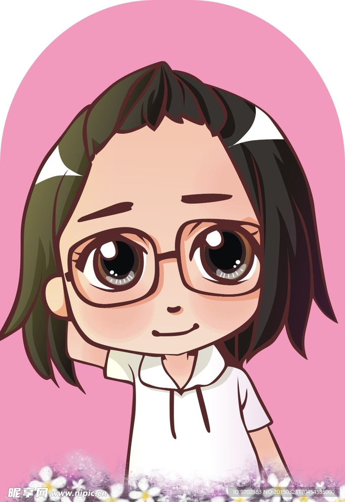 卡通女孩