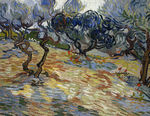 橄榄树梵高名画油画装饰画