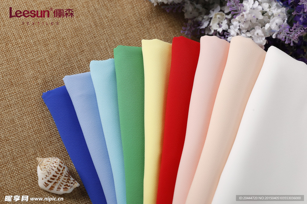 中高檔提花雪紡面料