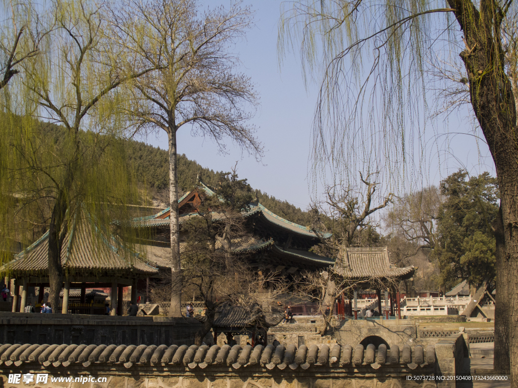 晉祠小景