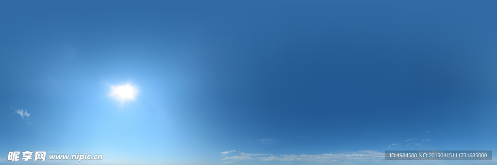 360°全景天空紋理圖片