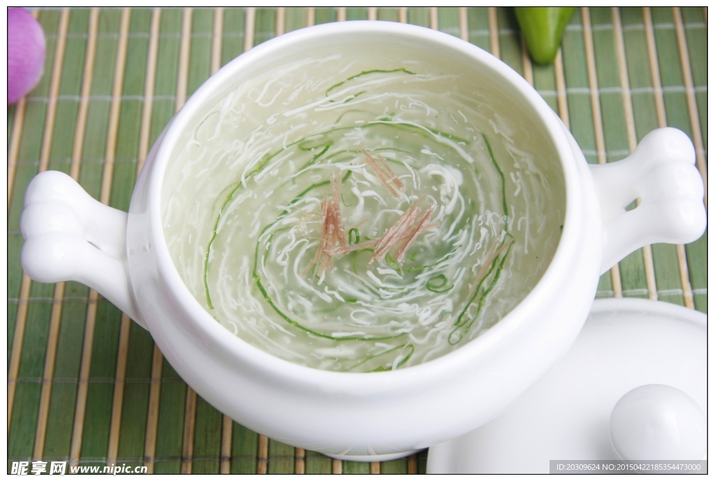 文絲豆腐羹