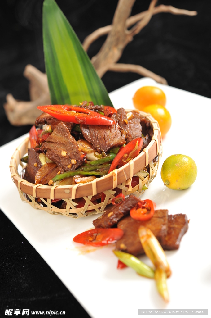 香辣牛肉