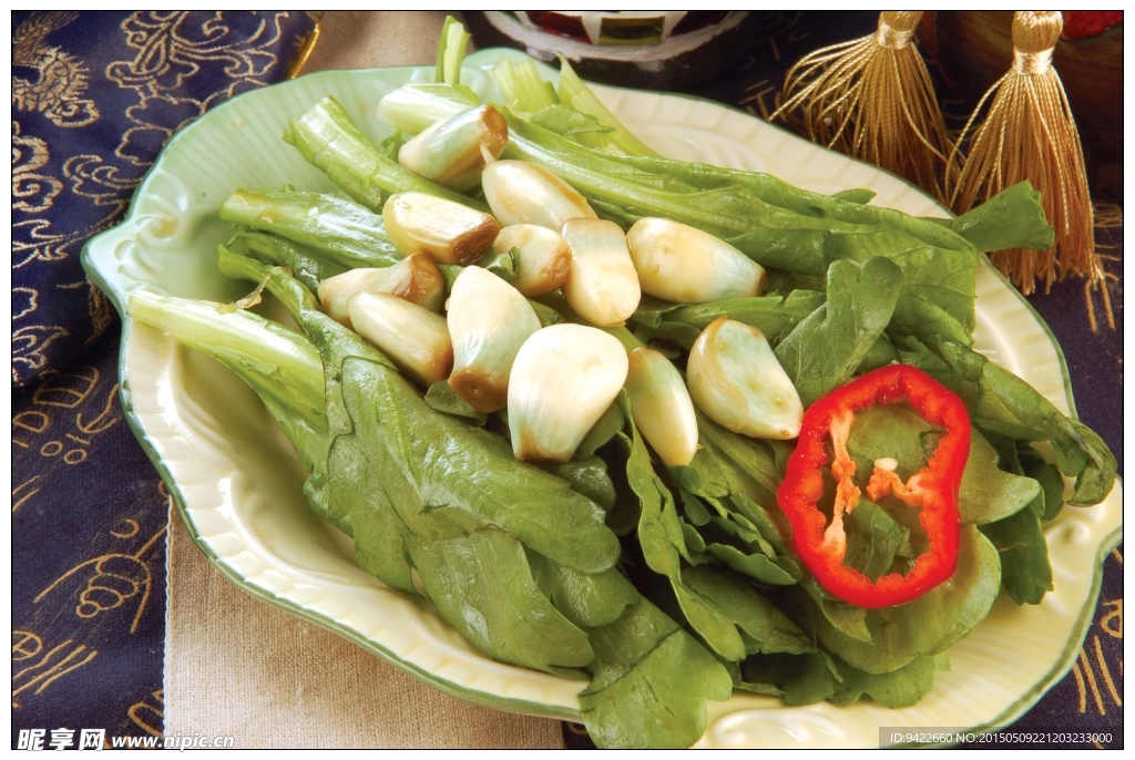 茼蒿臘八蒜筒蒿