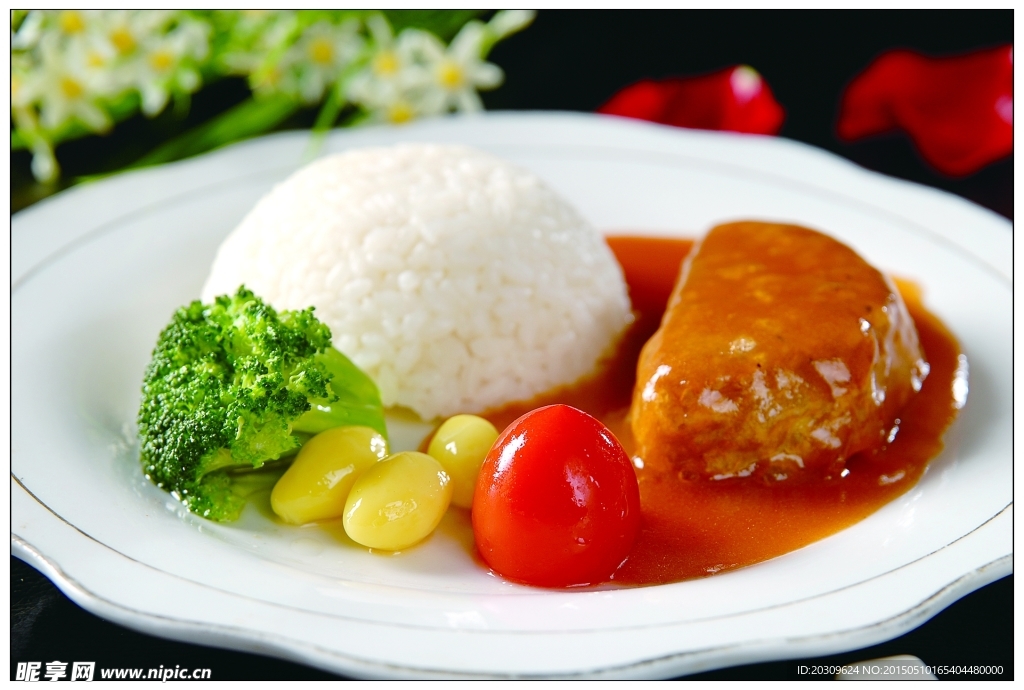 鵝肝扣飯