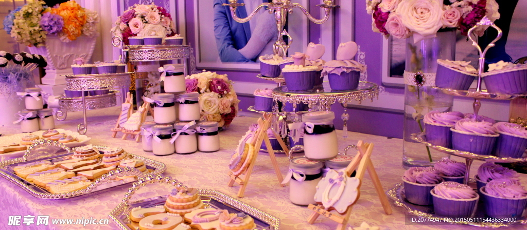 婚礼甜品台