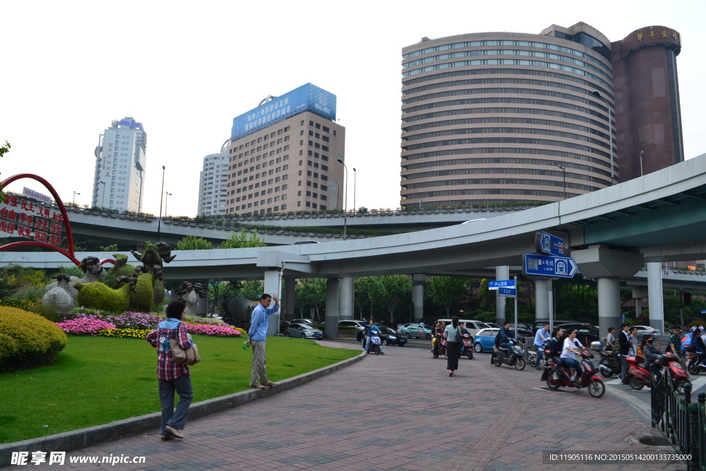 上海體育館附近景觀