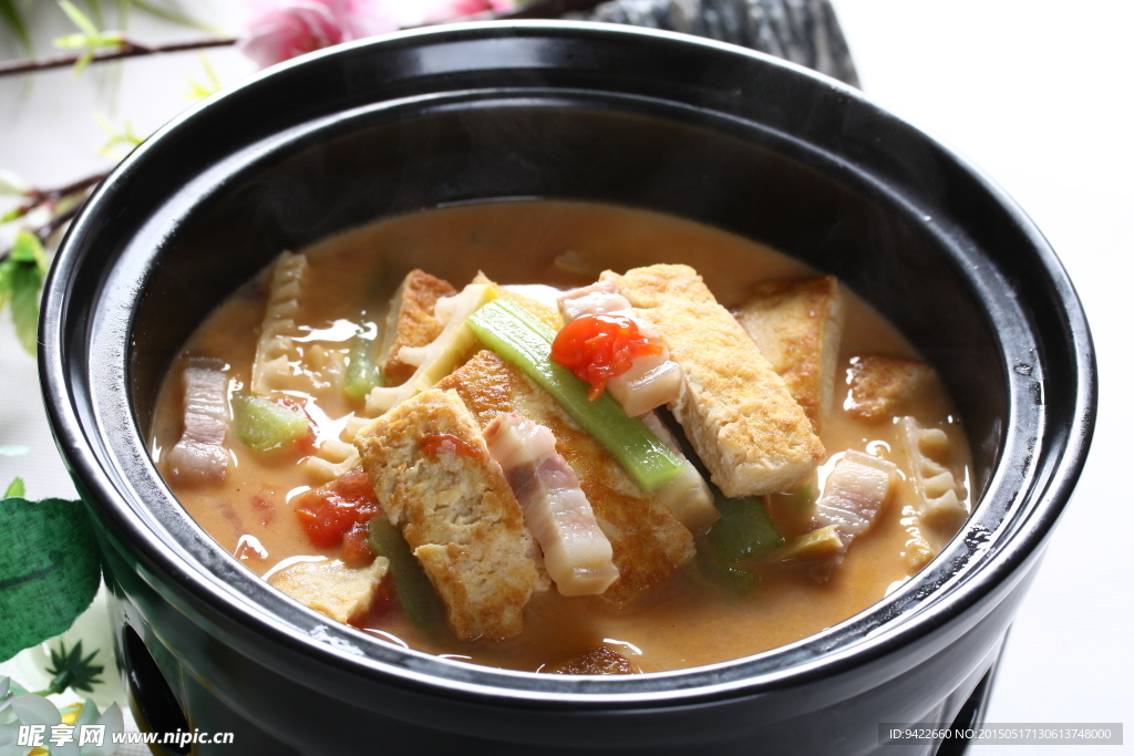 石鍋鮑汁豆腐