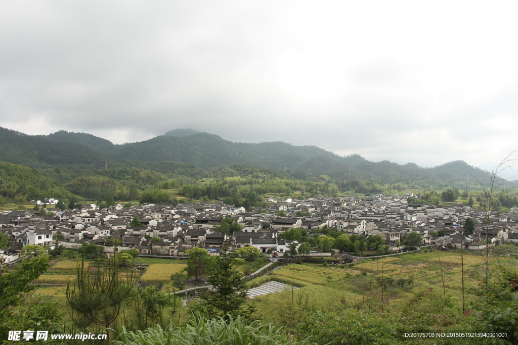 西遞全景