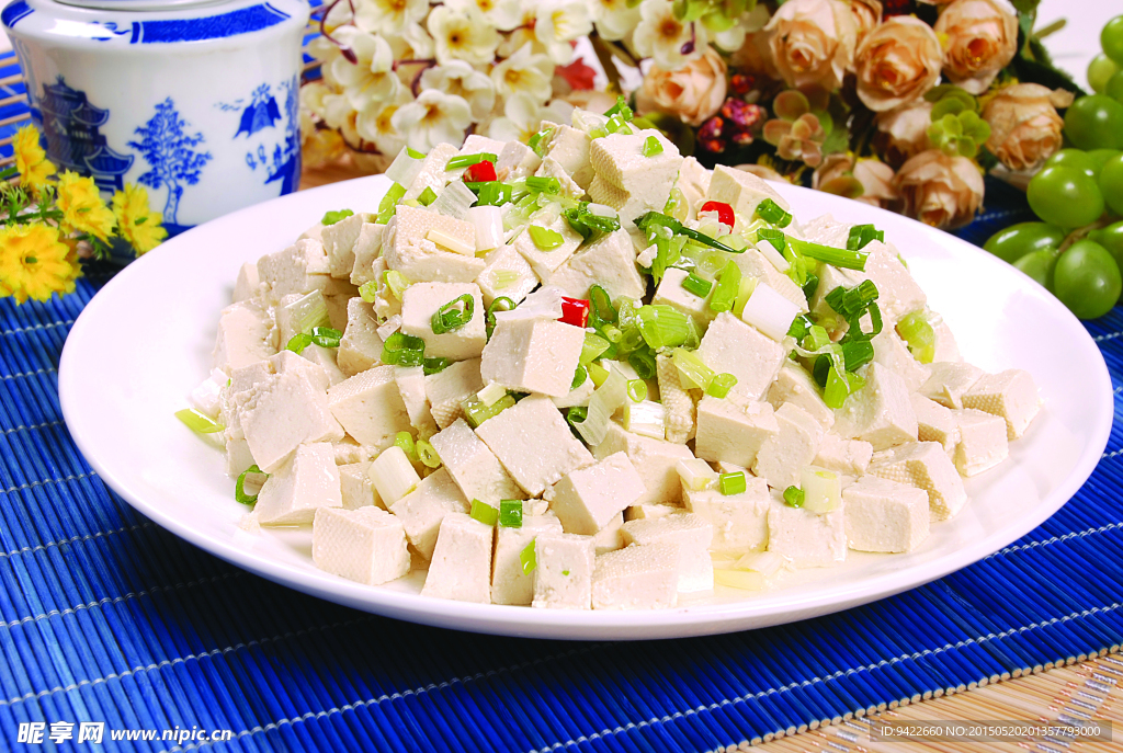 小蔥拌豆腐