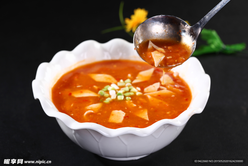番茄煨豆腐