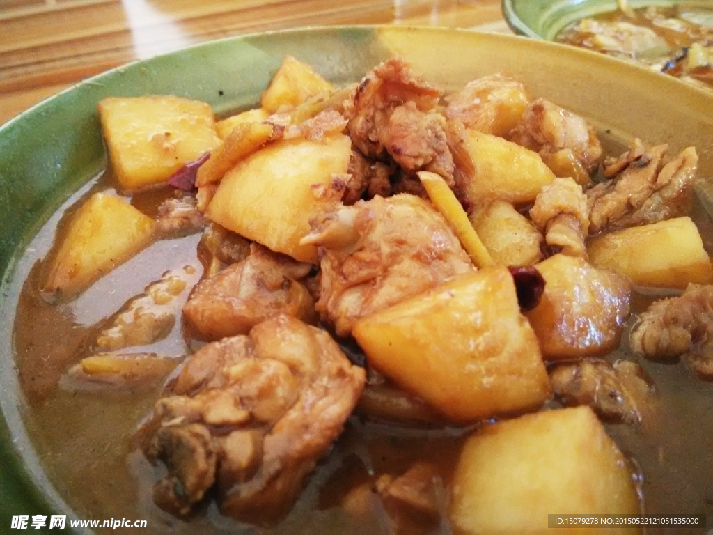 土豆燉雞