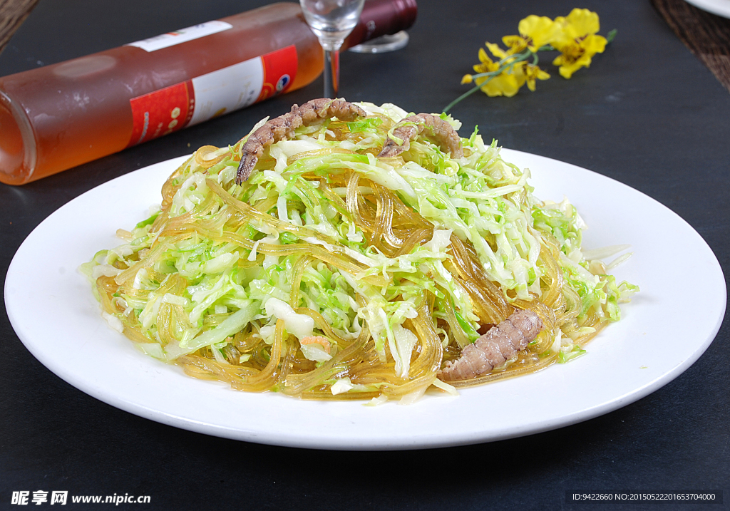 蝦爬肉頭菜粉