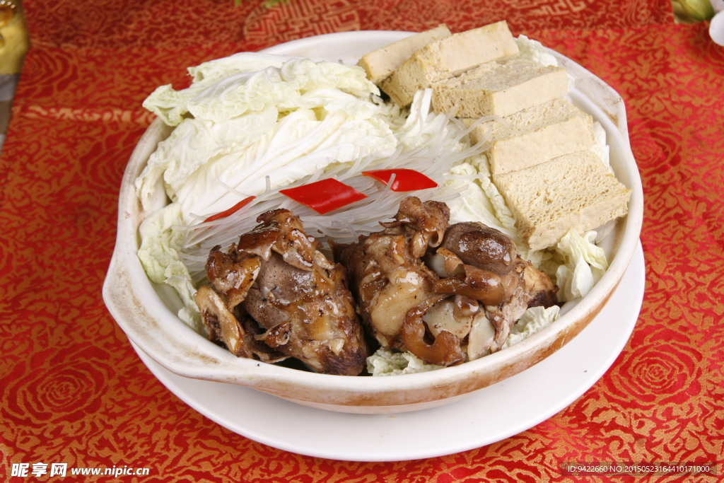 大骨白菜冻豆腐