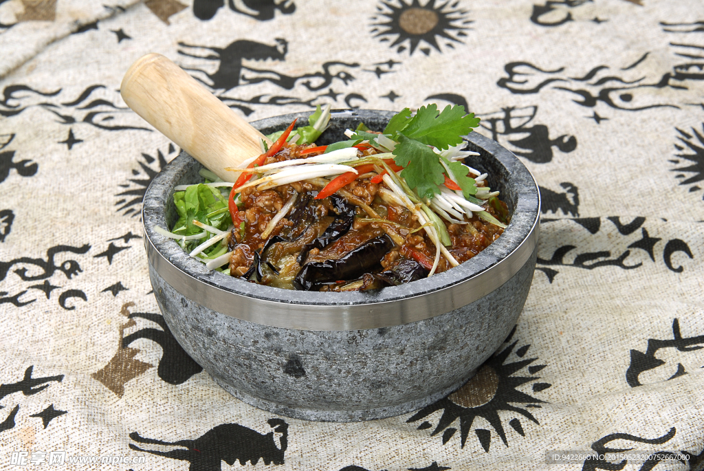 肉醬拌茄子