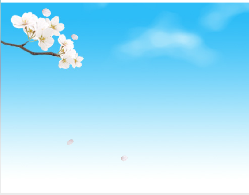梅花花瓣飄落flash動畫