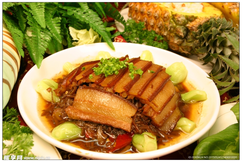 芽菜扣肉咸燒白