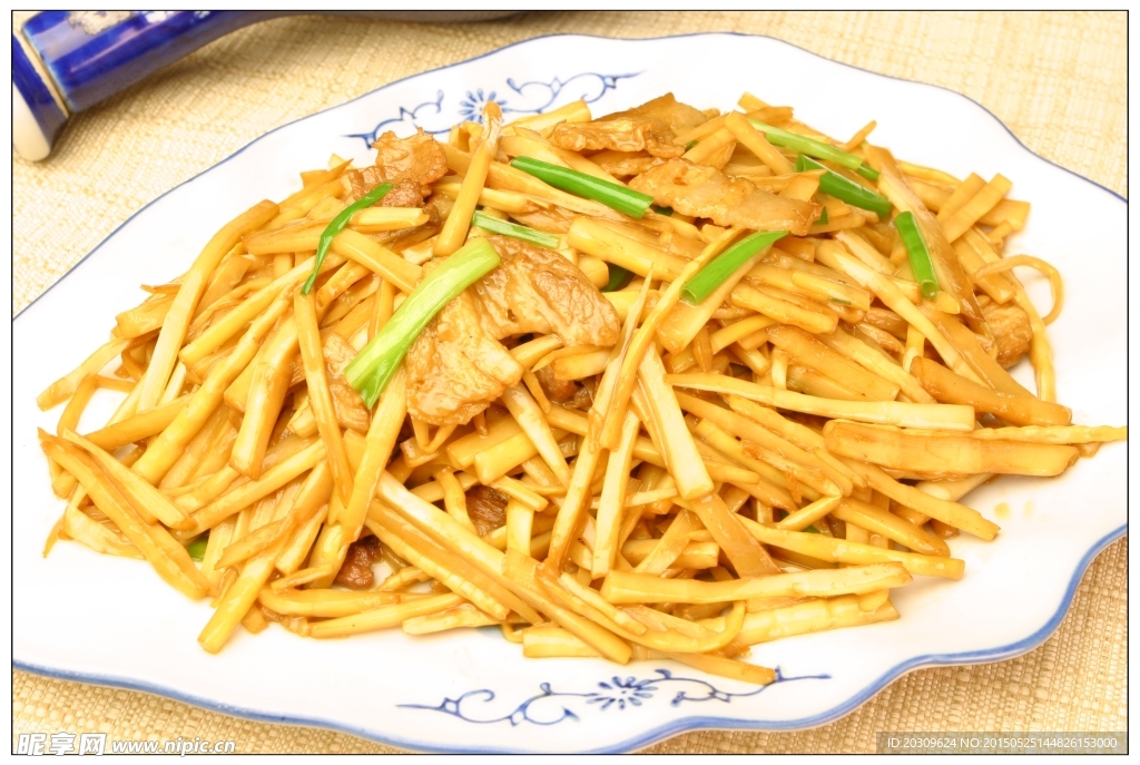 青筍炒鮮肉