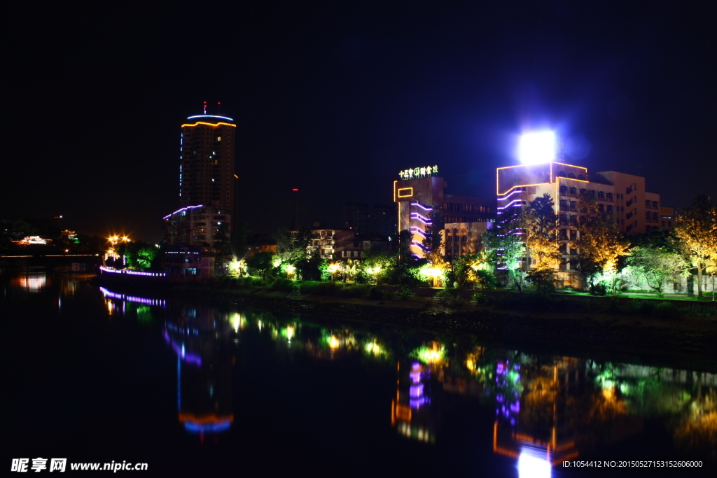 福州解放大橋夜景