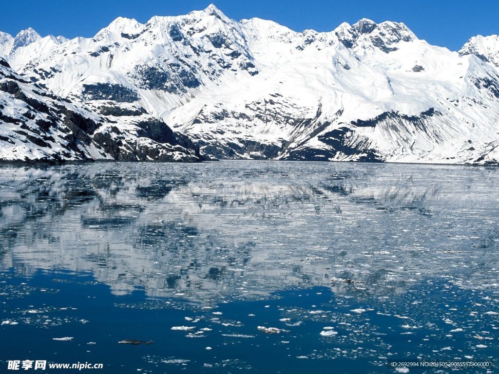 雪山雪景