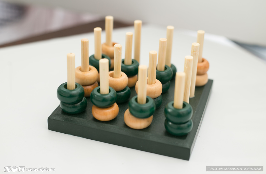 木制四連棋