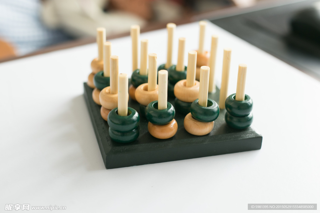 木制四連棋