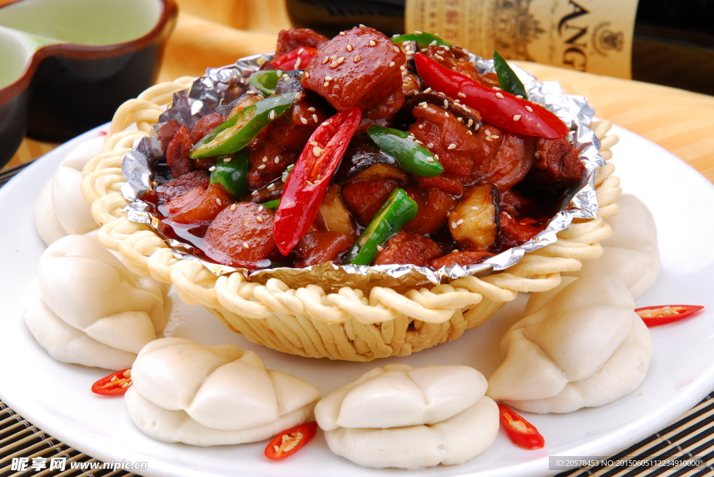 香肉夾餅