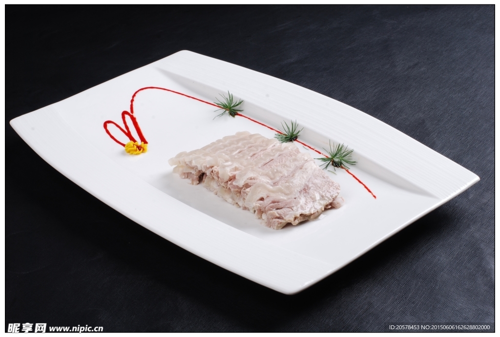 蒜沾羊肉