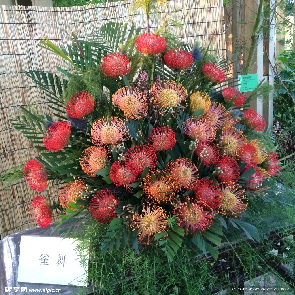 插花