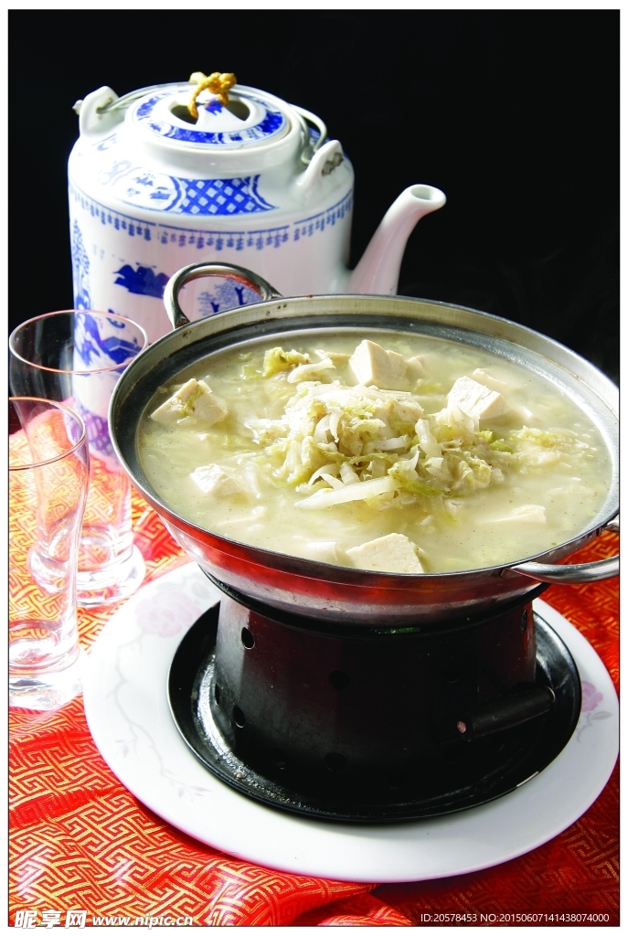 鍋仔酸菜凍豆腐