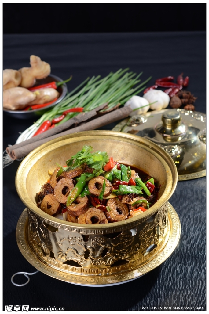 干鍋金錢豆腐