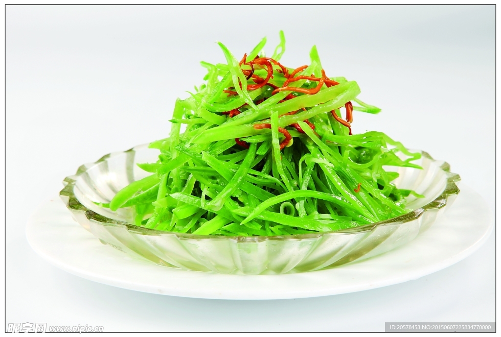 拌荷蘭豆絲