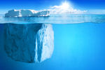 冰山 海洋 大海 蓝色 浮冰
