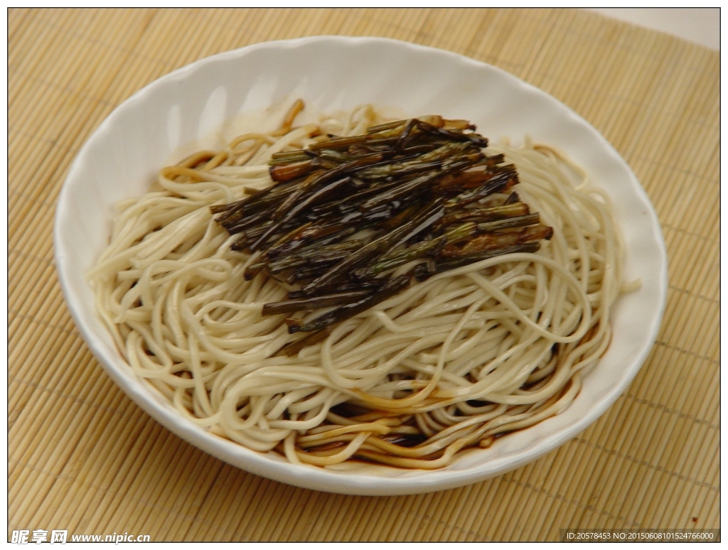 蔥油拌面