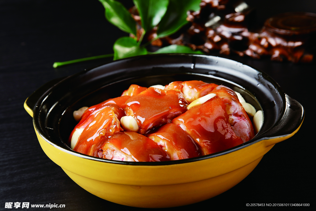 云豆燜豬手