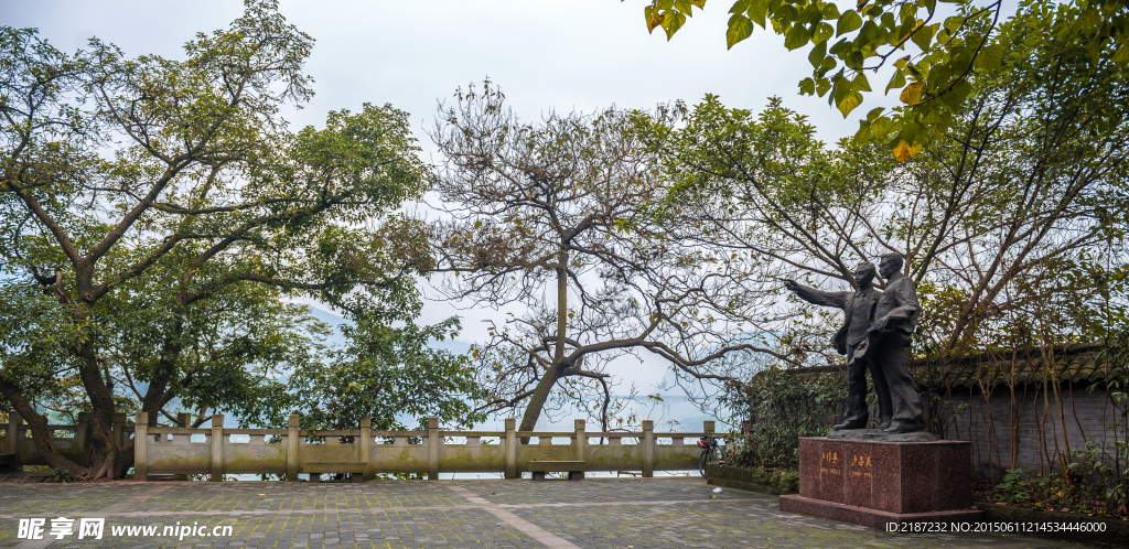 園藝 園林 公園 古樓 仿古