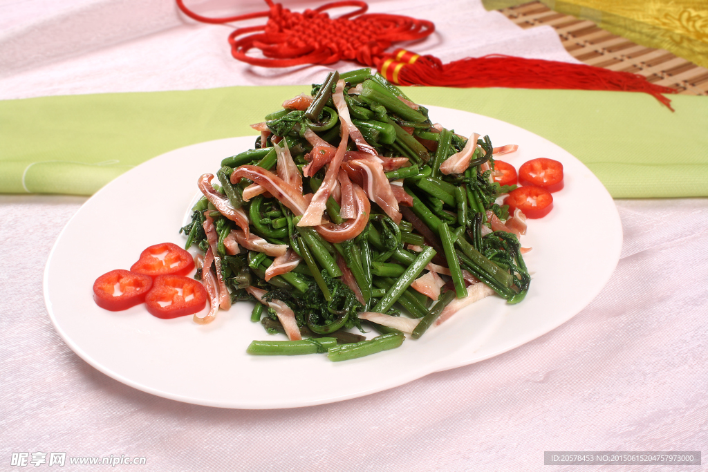 牛肉老虎菜