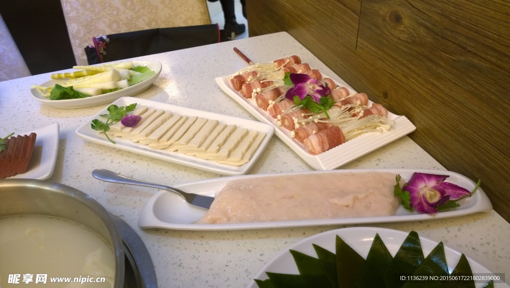 火鍋配菜 火鍋 魚滑 豆腐