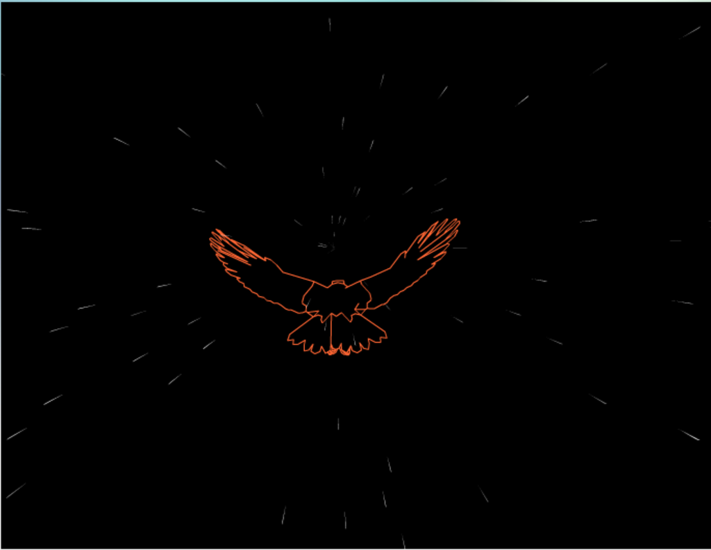 飞翔的老鹰flash动画