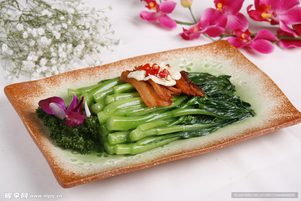 廣式生炒菜心