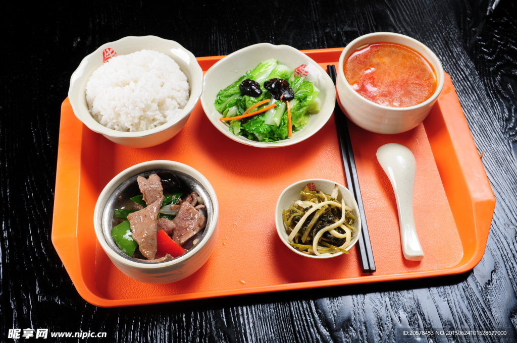爆炒豬肝飯套餐