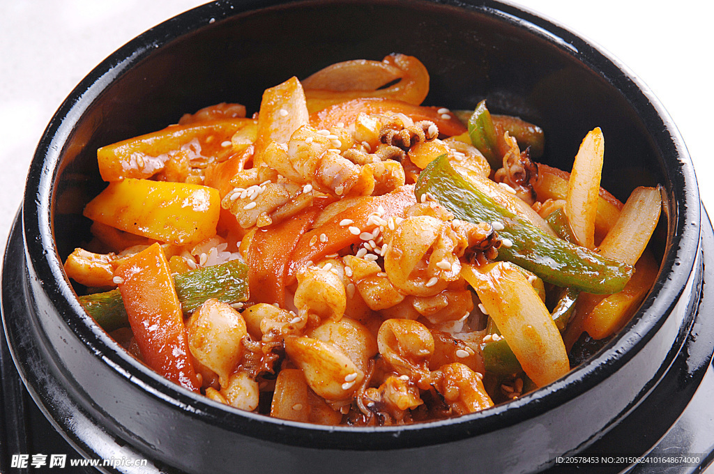 海鮮拌飯