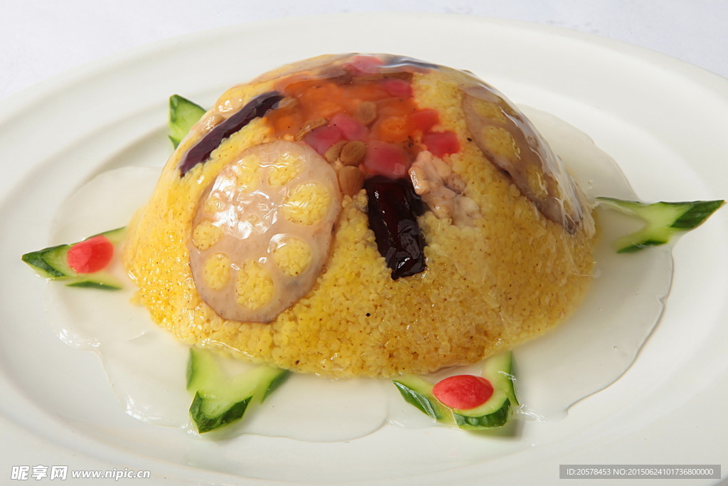 黃米燜飯甜飯好