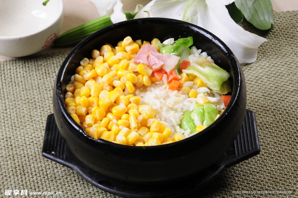 奶油玉米拌飯