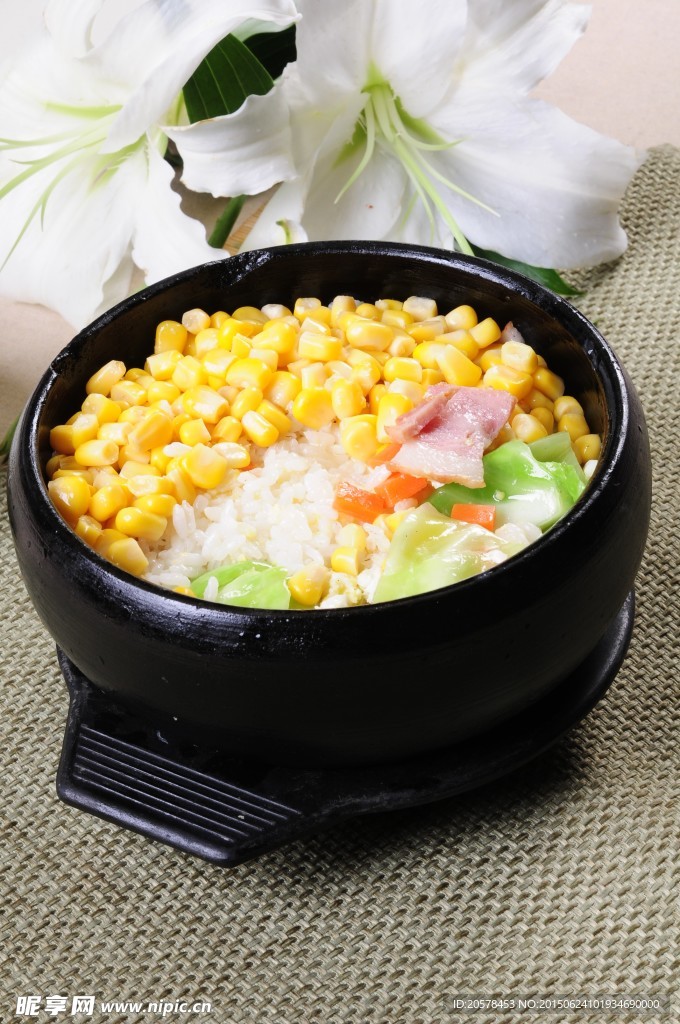 奶油玉米拌飯