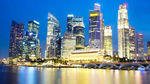 新加坡夜间灯光