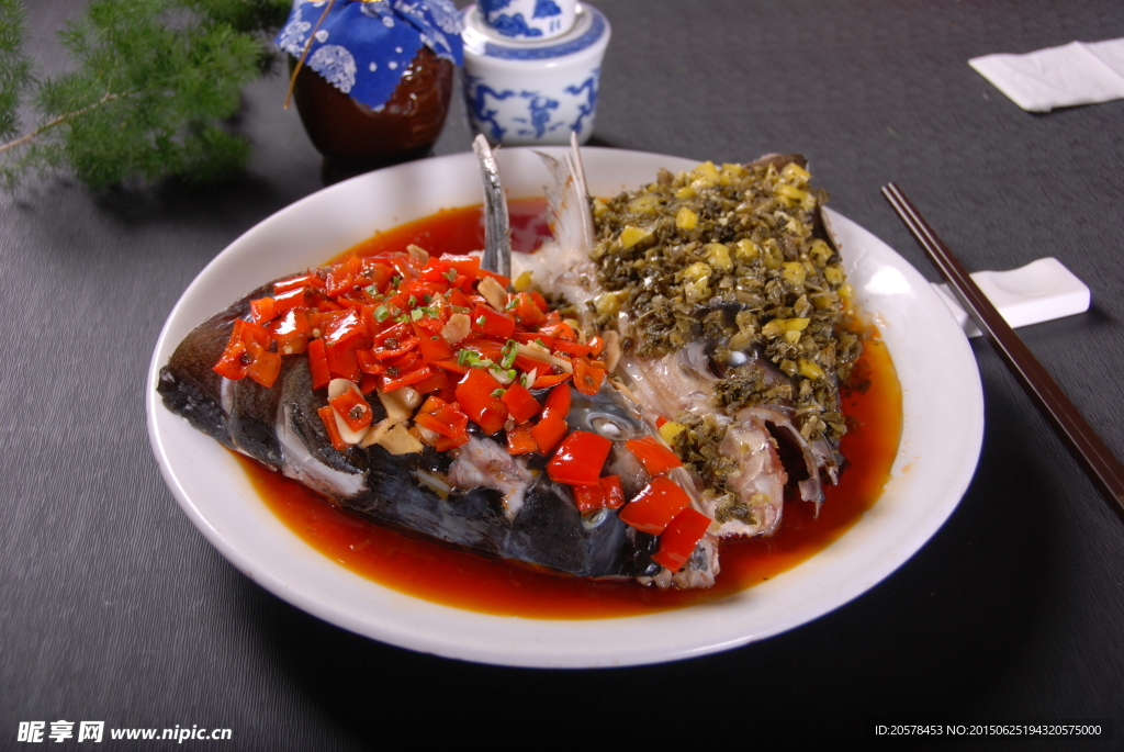 特色蒸魚頭